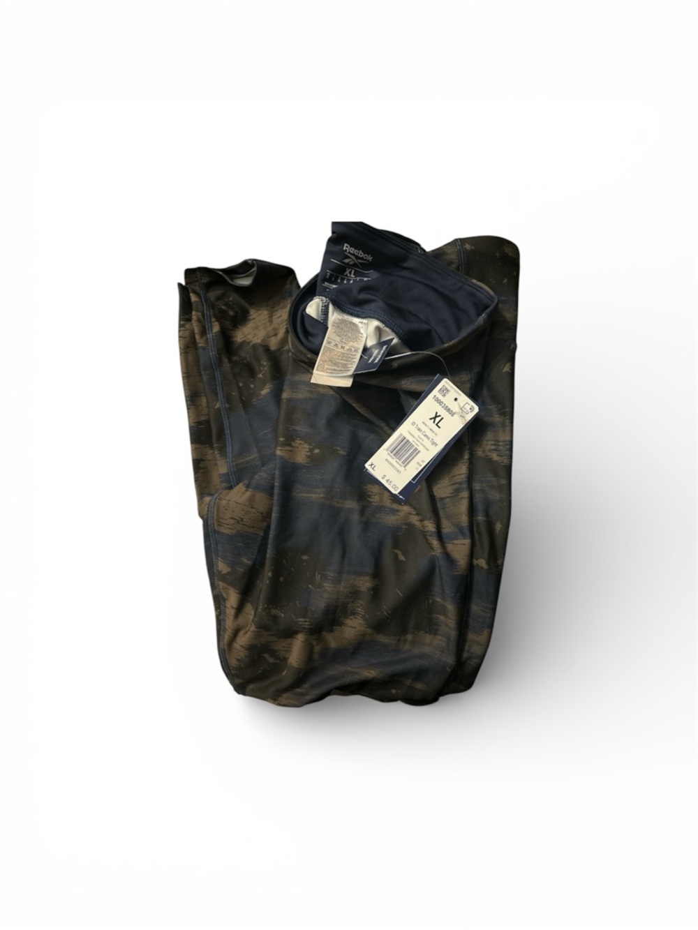 Women’s NWT Reebok Camo Leggings XL High Rise